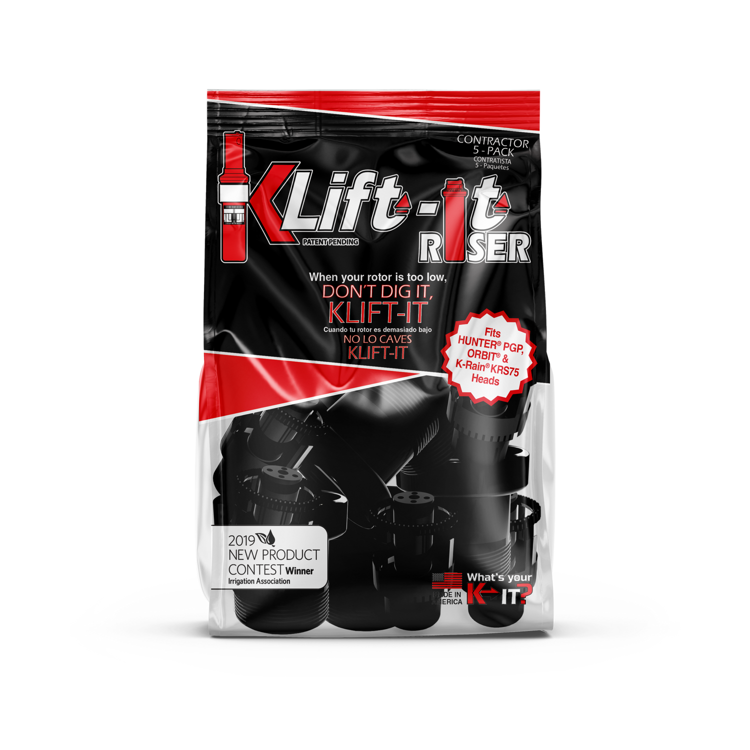 Klift-it! Raise your rotor heads 2" faster than ever!